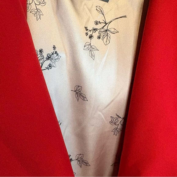 Rain Sisters Elegant Red Trench Coat for Women. NWT. Size L petite.  Gorgeous! - Picture 4 of 16